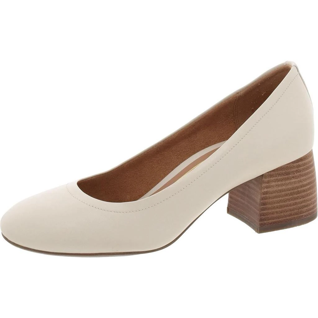 VIONIC Carmel Womens Leather Slip On Pumps 7