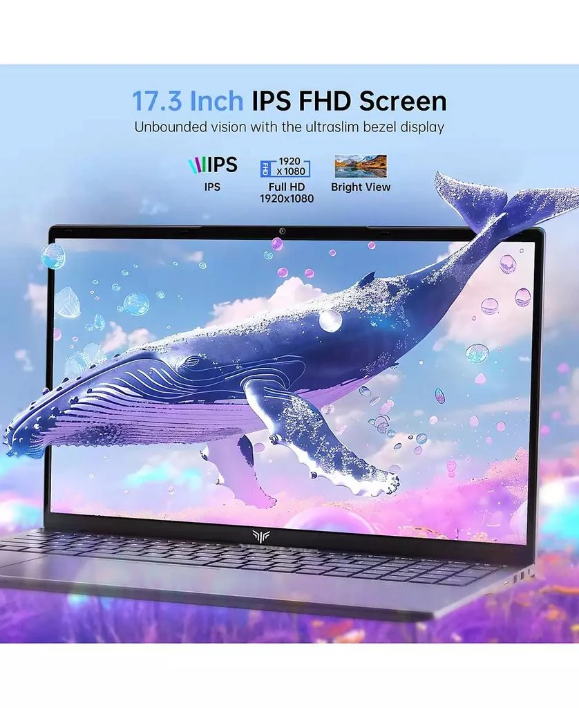 Acemagic AX17 Pro AMD Ryzen 3 4300U 17.3" Laptop,16GB RAM+512GB SSD 8