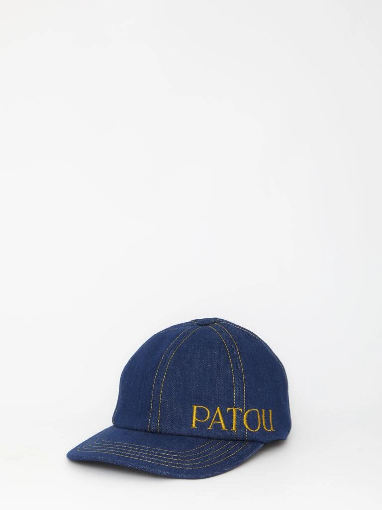 PATOU Patou cap in denim 2