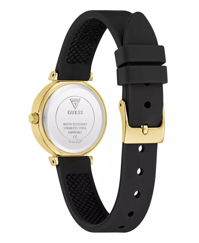GUESS Women
s Black Gold Tone Analog Watch, 26mm 4