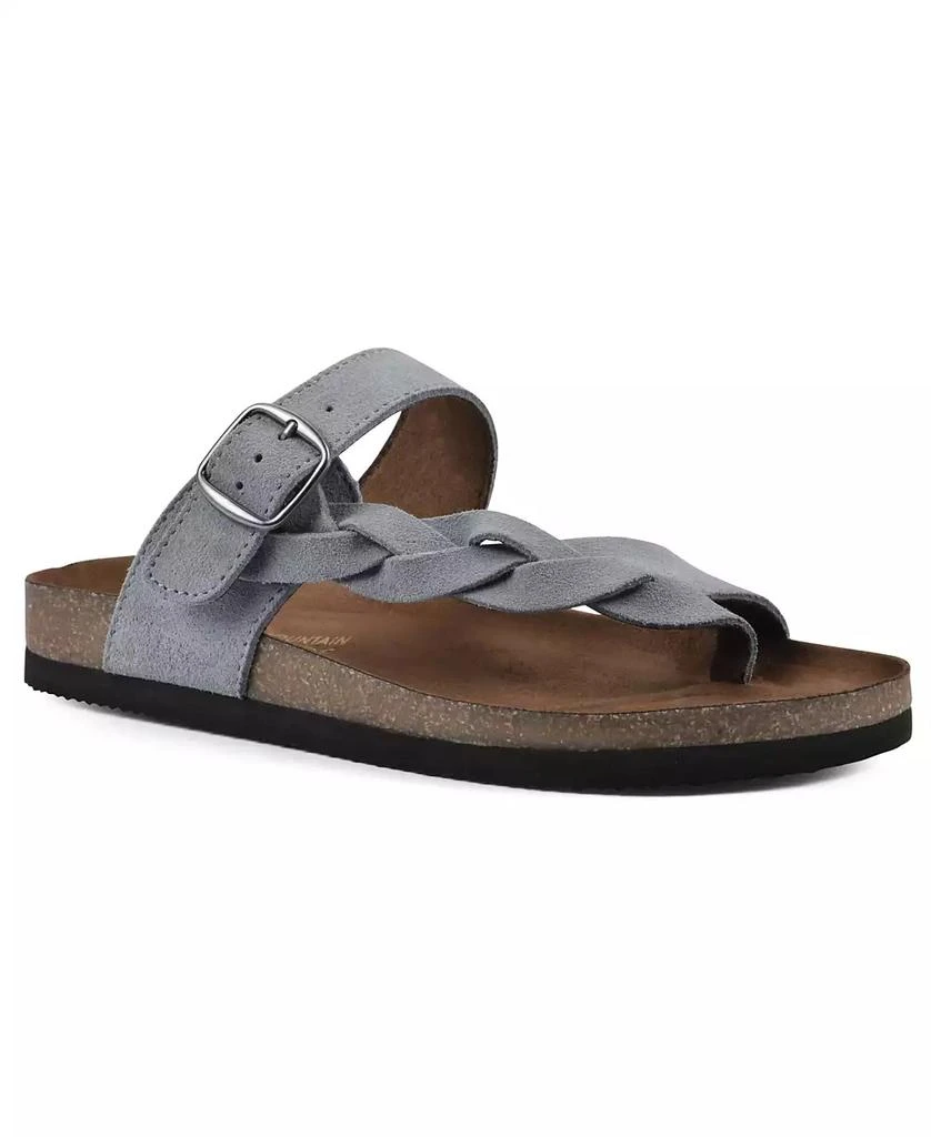 White Mountain Women's Crawford Footbed Sandals 13