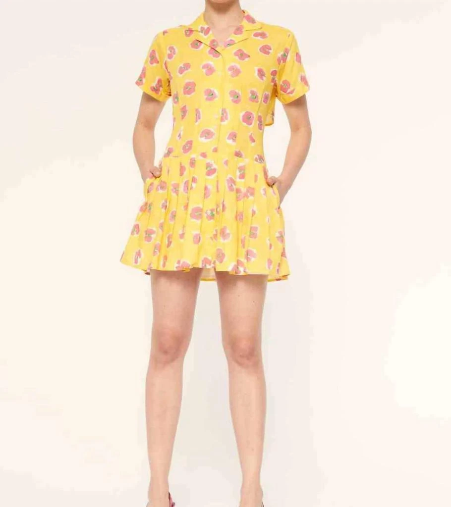 De Loreta De Loreta - Begonia Print Thalia Dress 1