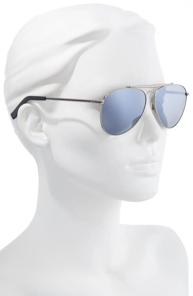 Hurley Shorebreak 60mm Polarized Aviator Sunglasses 3