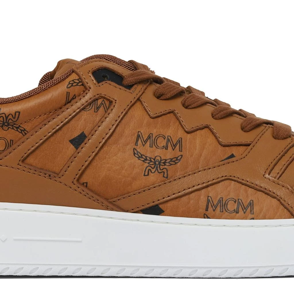 MCM MCM Neo Derby Visetos Lace-Up Sneakers 4