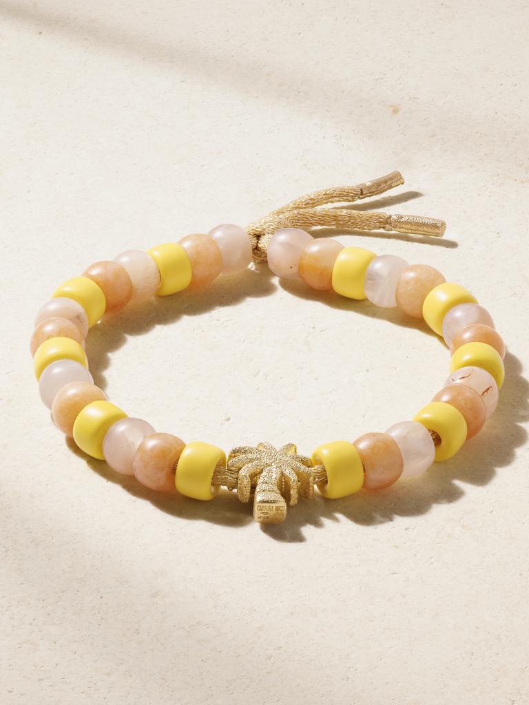 CAROLINA BUCCI Travel Forte Beads 18k 黄金、卢勒克斯、多种宝石手链