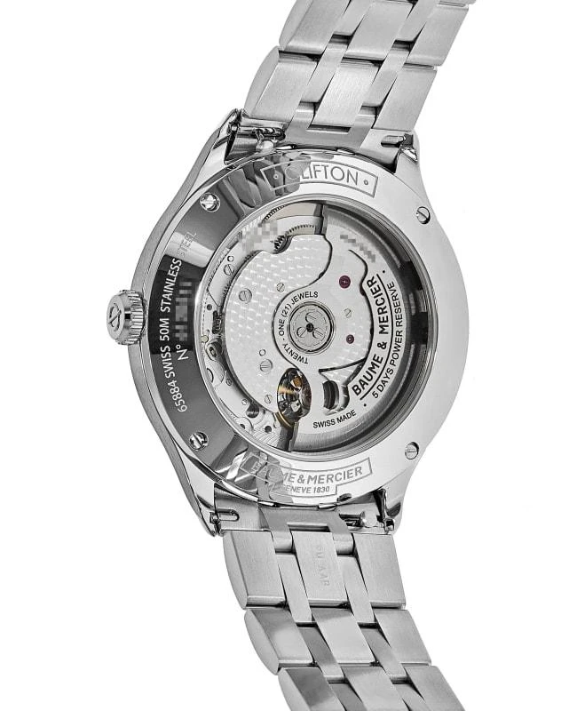 Baume & Mercier Baume & Mercier Clifton Automatic Blue Dial Steel Men's Watch 10468 2