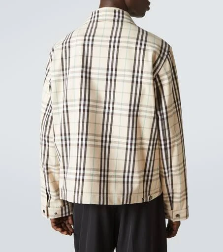 Burberry Burberry Check cotton jacket 4