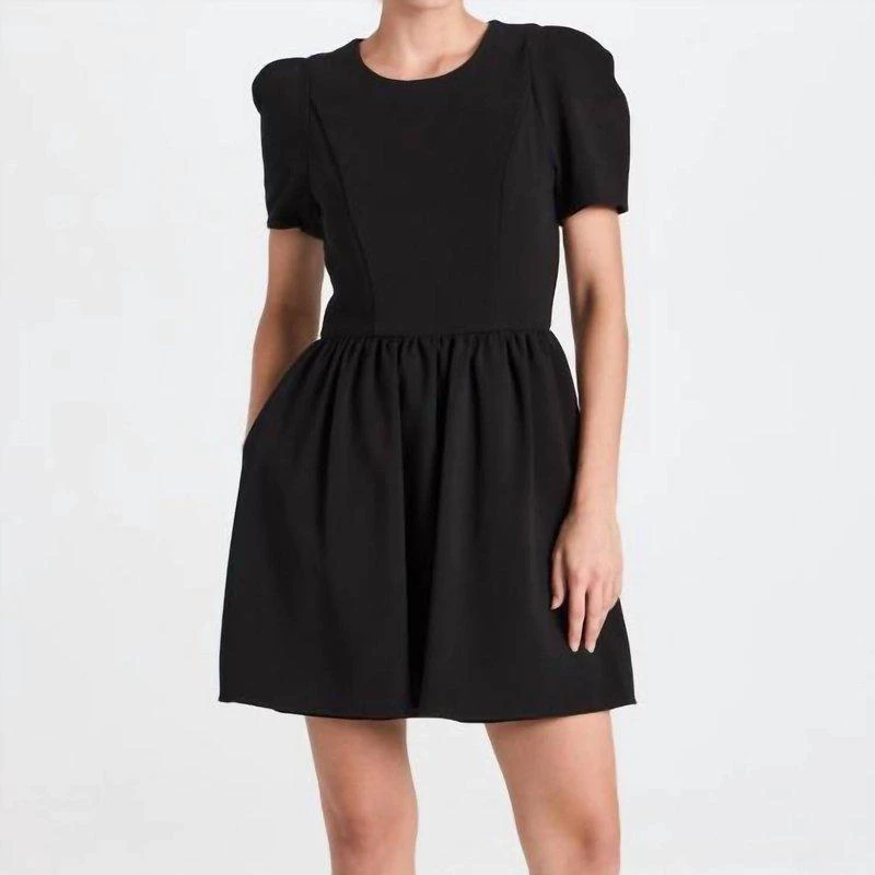 Black Halo Chadwick Mini Dress 1