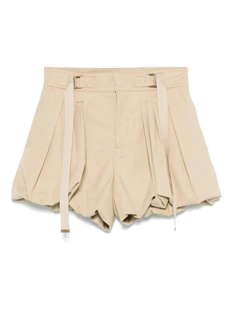 Chloé COTTON GABARDINE MINI BALLOON SHORTS 1