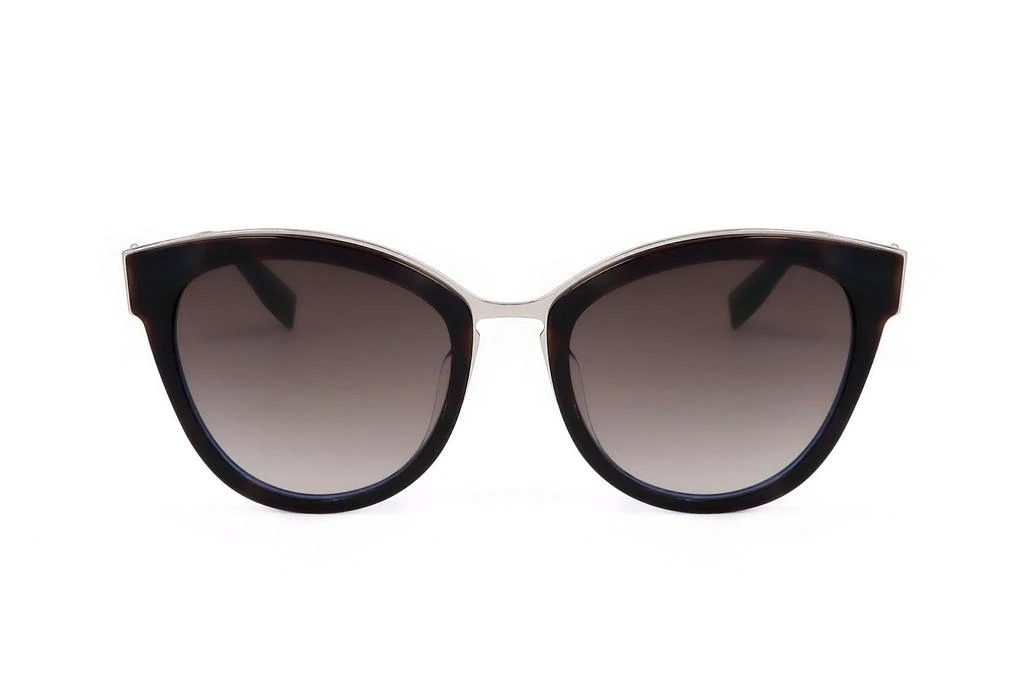 TRUSSARDI Trussardi Cat Eye Semi Rimless Sunglasses 1