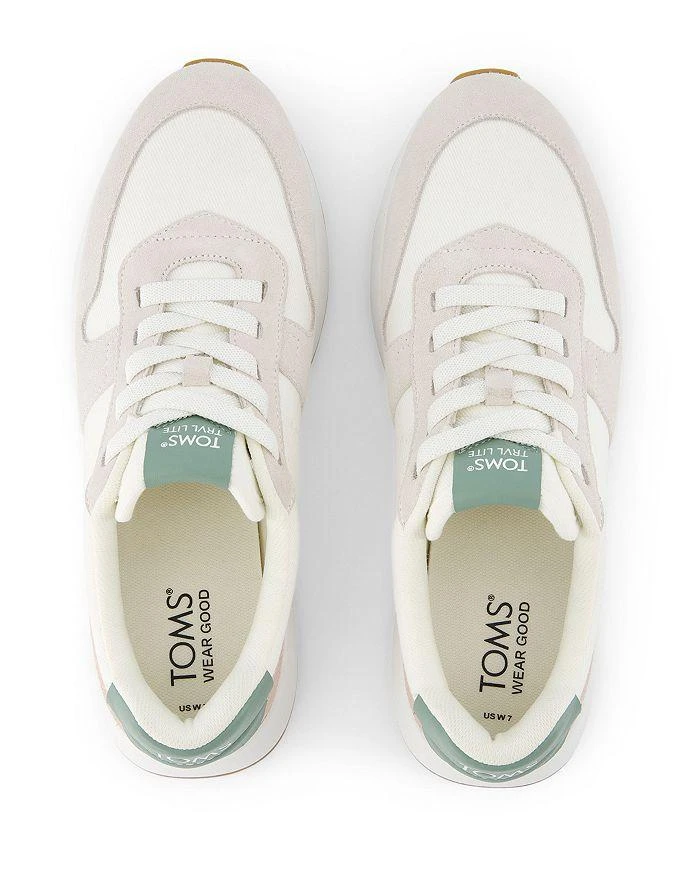 TOMS Women's TRVL Lite Retro Low Top Sneakers 3