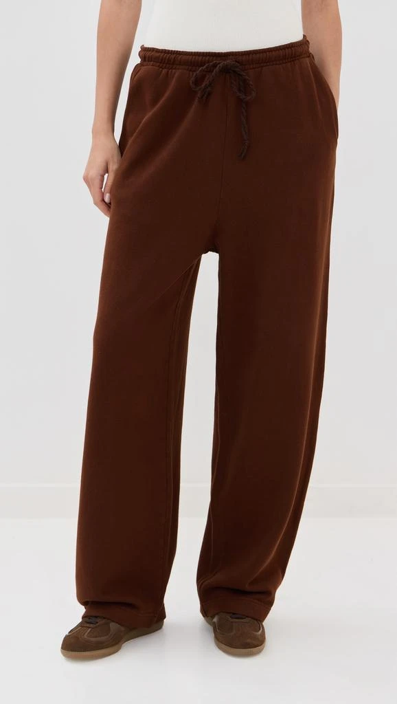 The Elder Statesman Daily Wide Leg Sweatpants 6