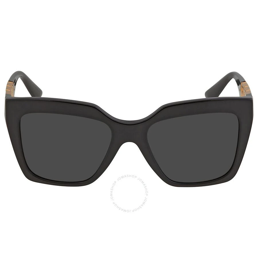 Versace Dark Gray Square Ladies Sunglasses VE4418 GB1/87 56 1