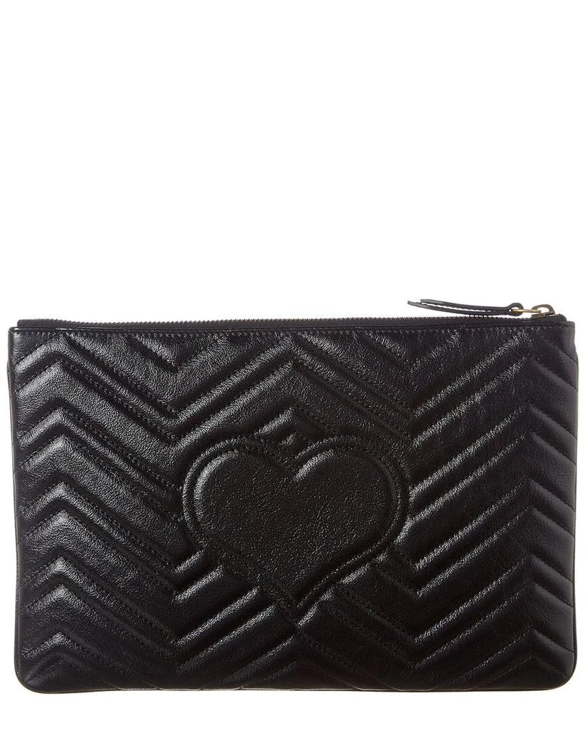 Gucci GG Marmont Matelasse Leather Pouch 2