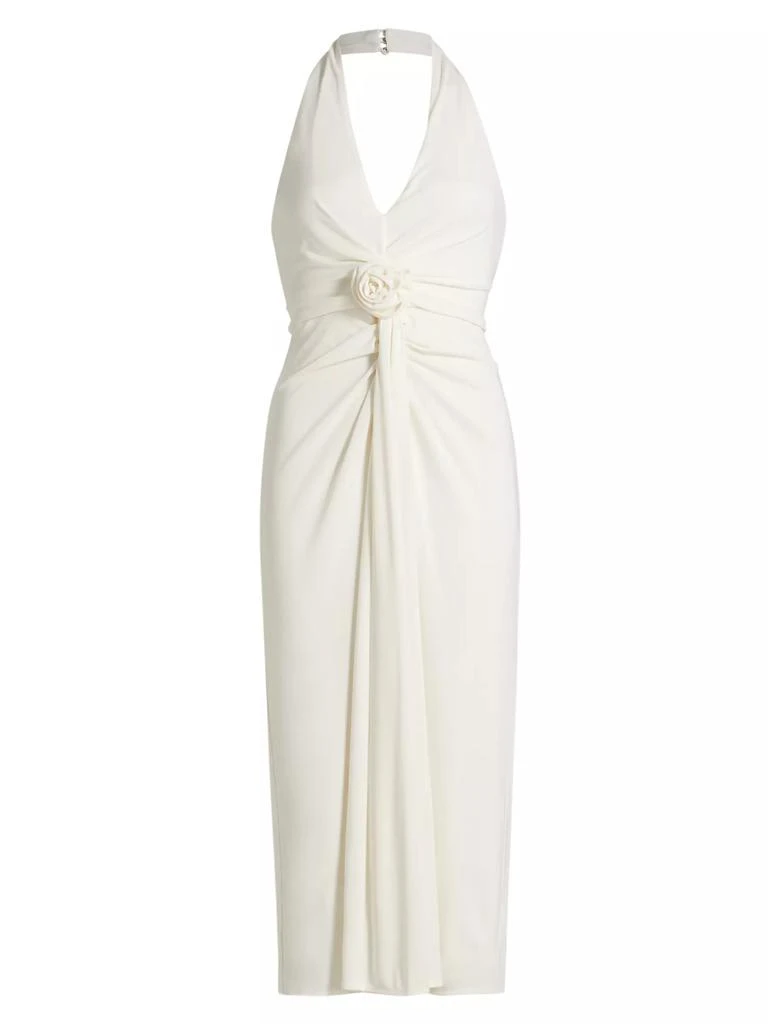 Cinq à Sept Kathleen Floral Halterneck Maxi Dress 1