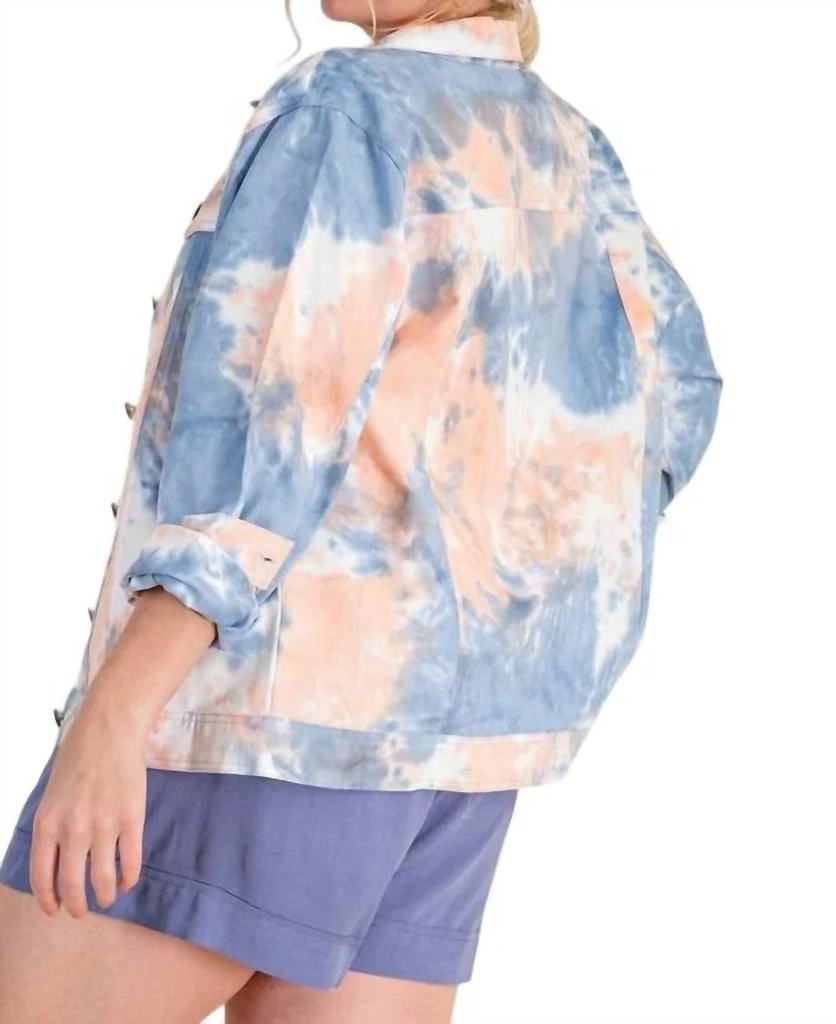 Kori Kori - TIE -DYED DENIM TRUCKER JACKET 3
