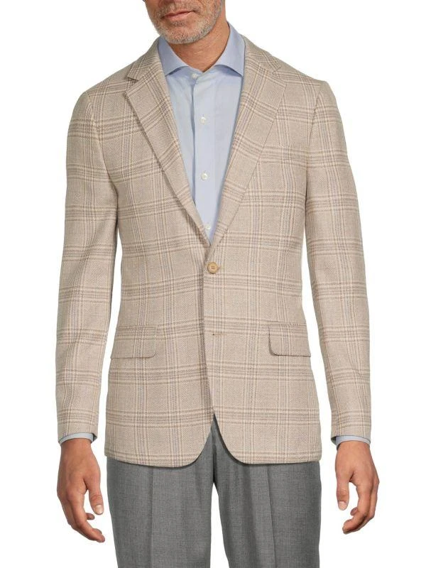 Original Penguin Plaid Slim-Fit Blazer 1