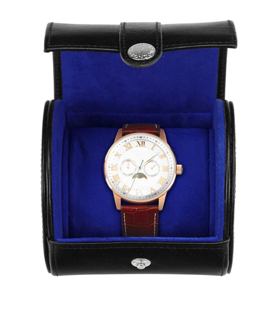 Aspinal of London Leather Watch Roll 4
