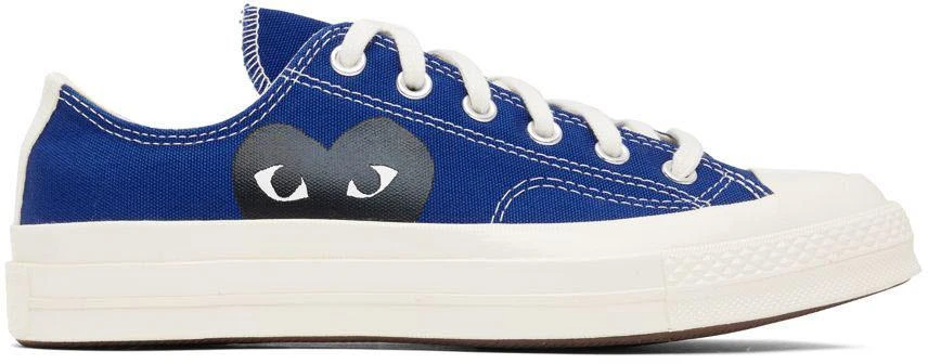 Comme des Garcons Blue Converse Edition Chuck 70 Sneakers 1