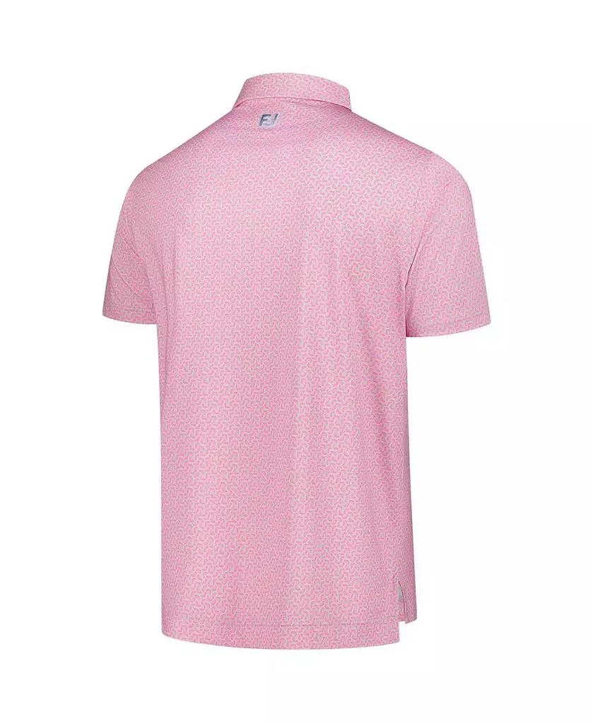 FootJoy Men's Pink 2025 THE PLAYERS ProDry Citrus Lisle Polo Shirt 3