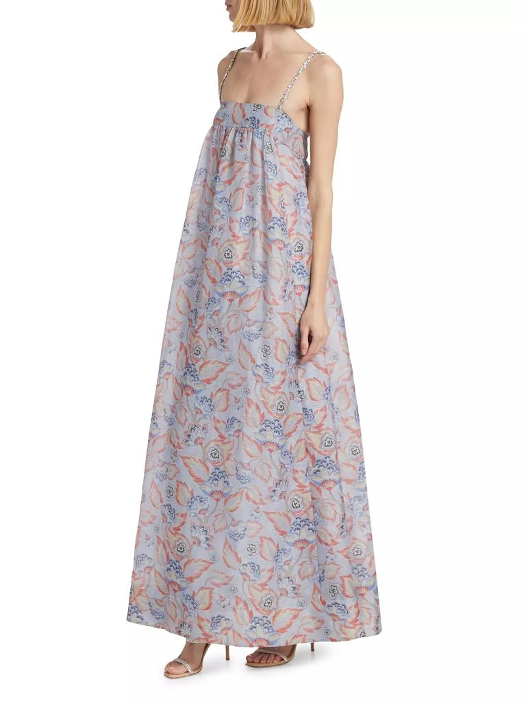Zimmermann Eden Embellished Floral Maxi Dress 4