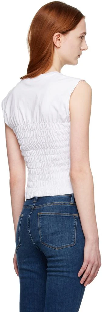 FRAME White Smocked Tank Top 3