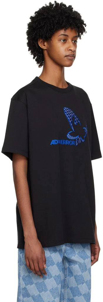 ADER error Black Butterfly T-Shirt 2