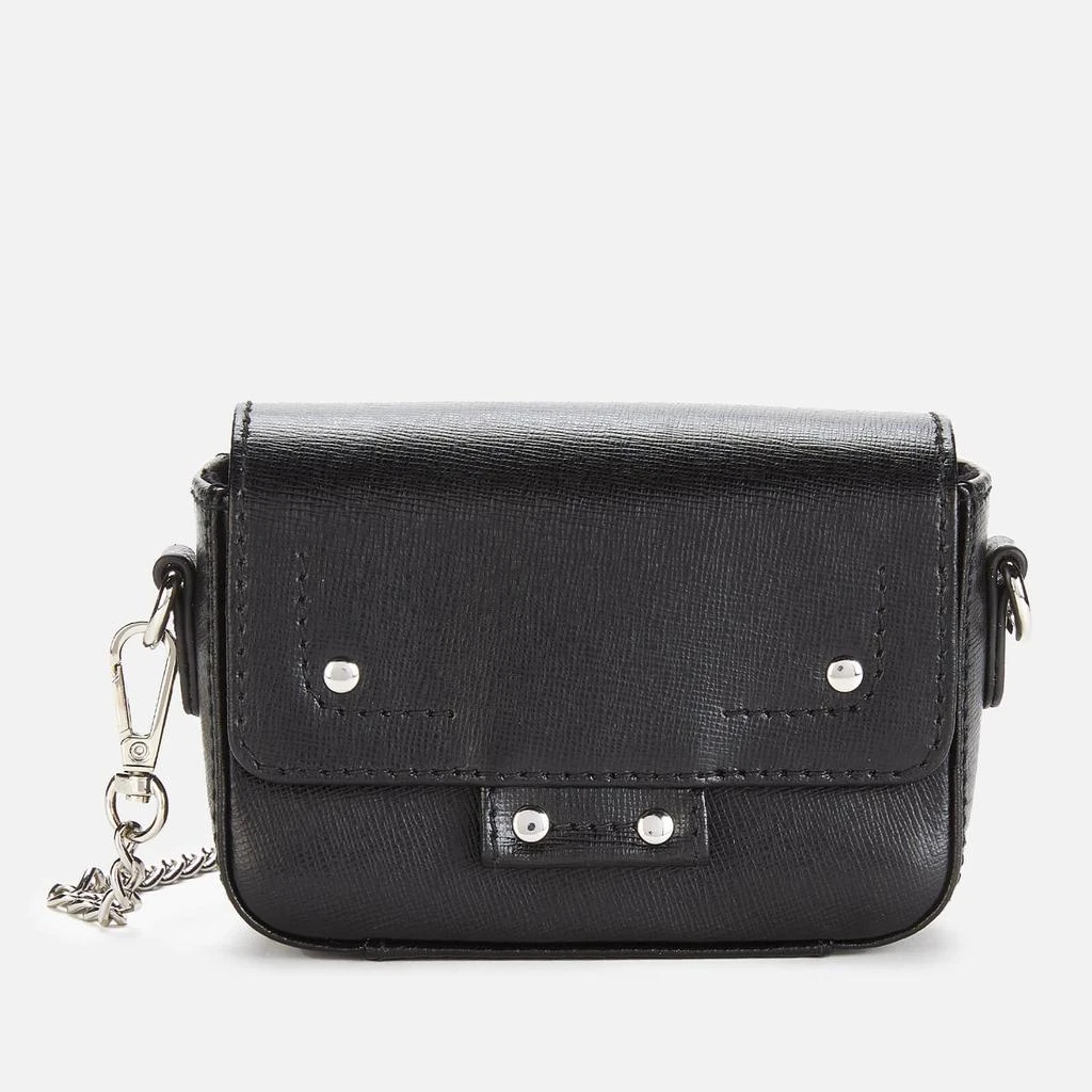 Núnoo Núnoo Women's Mini Honey Florence LWG Leather Shoulder Bag - Black 1