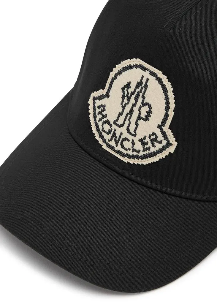 Moncler Logo cotton cap 3