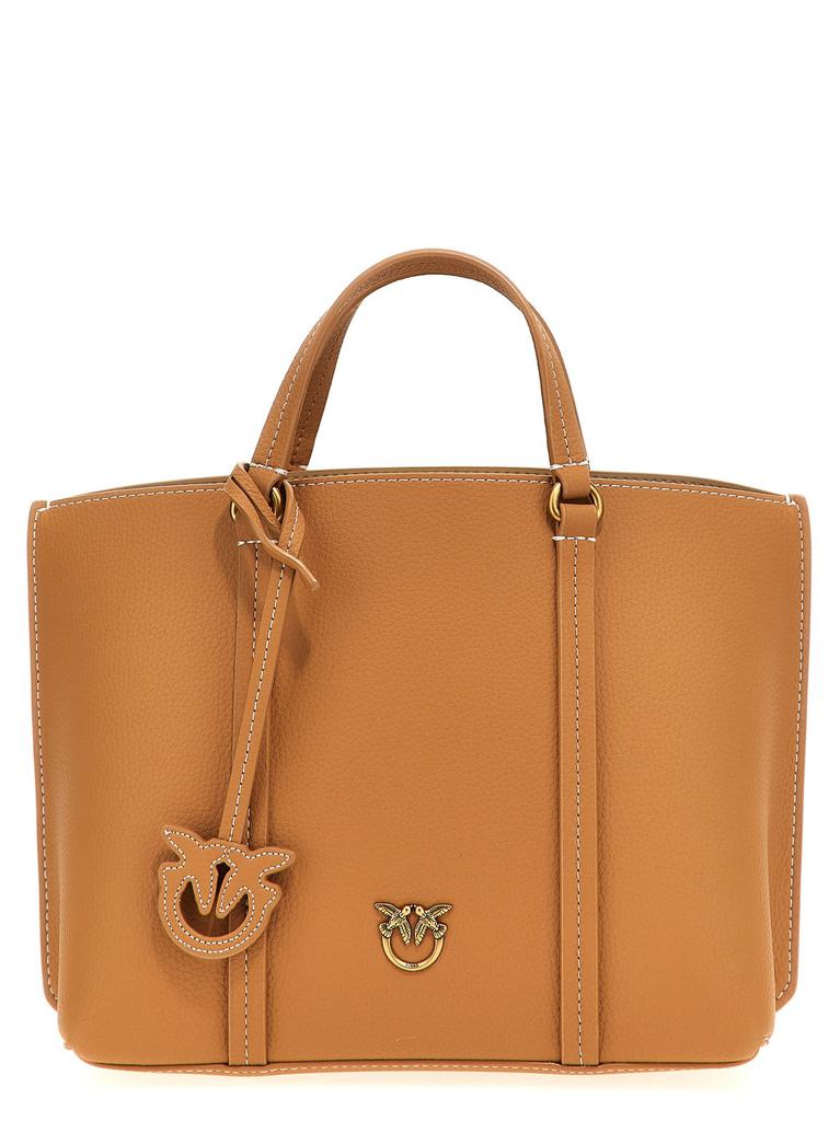 トートバッグ PINKO 'Carrie' shopping bag Beige Pinko CARRIE BIG - Tote bag - beige/grigio fumo/antique gold