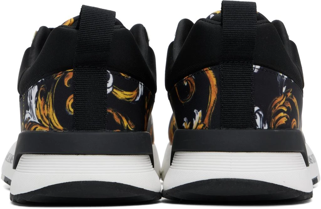 Versace Black & Gold Dynamic Sneakers 2