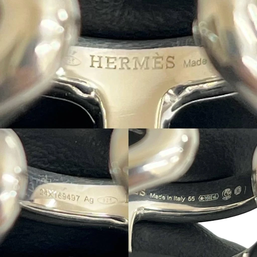 Hermes 925 Band Ring (Pre-Owned) 2