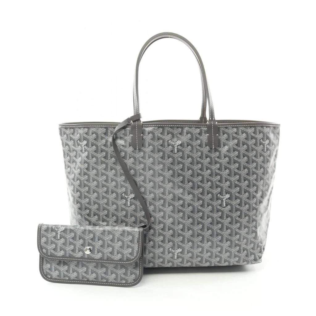 Goyard Coated Canvas Leather Tote Bag (Pre-Owned)