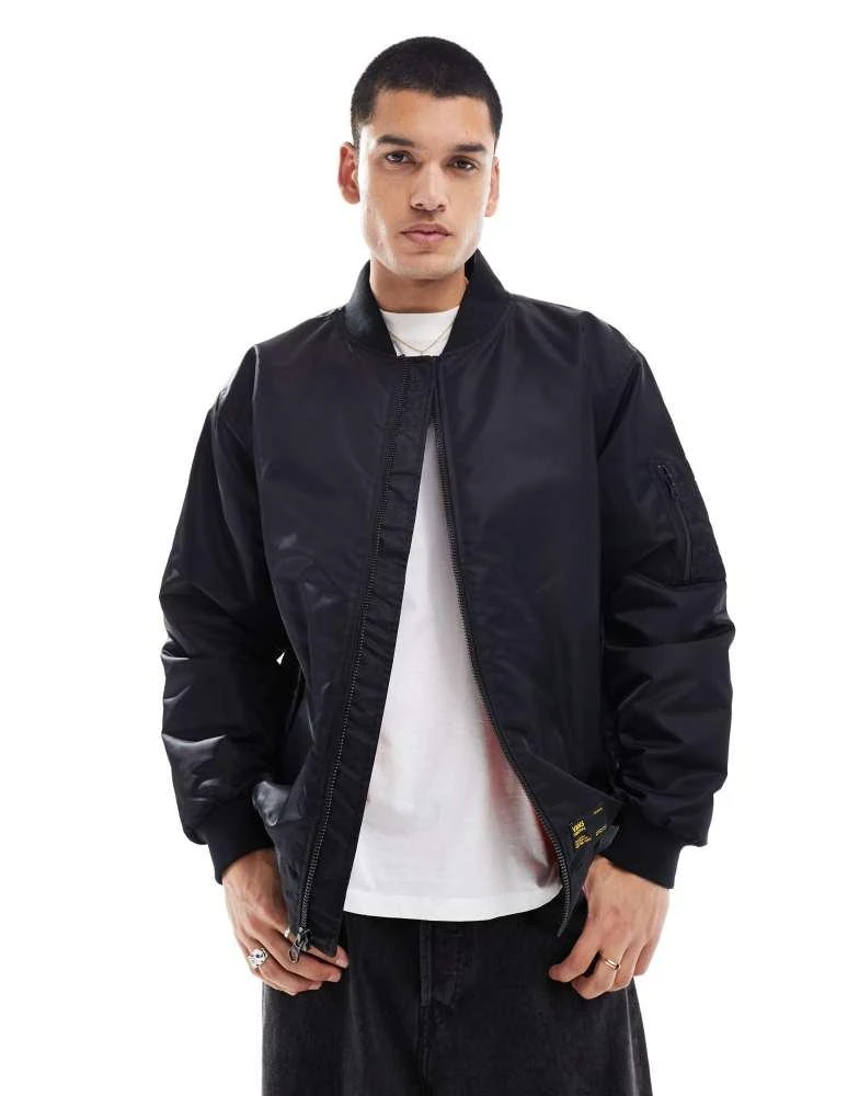 Vans Vans copley bomber jacket in black 1