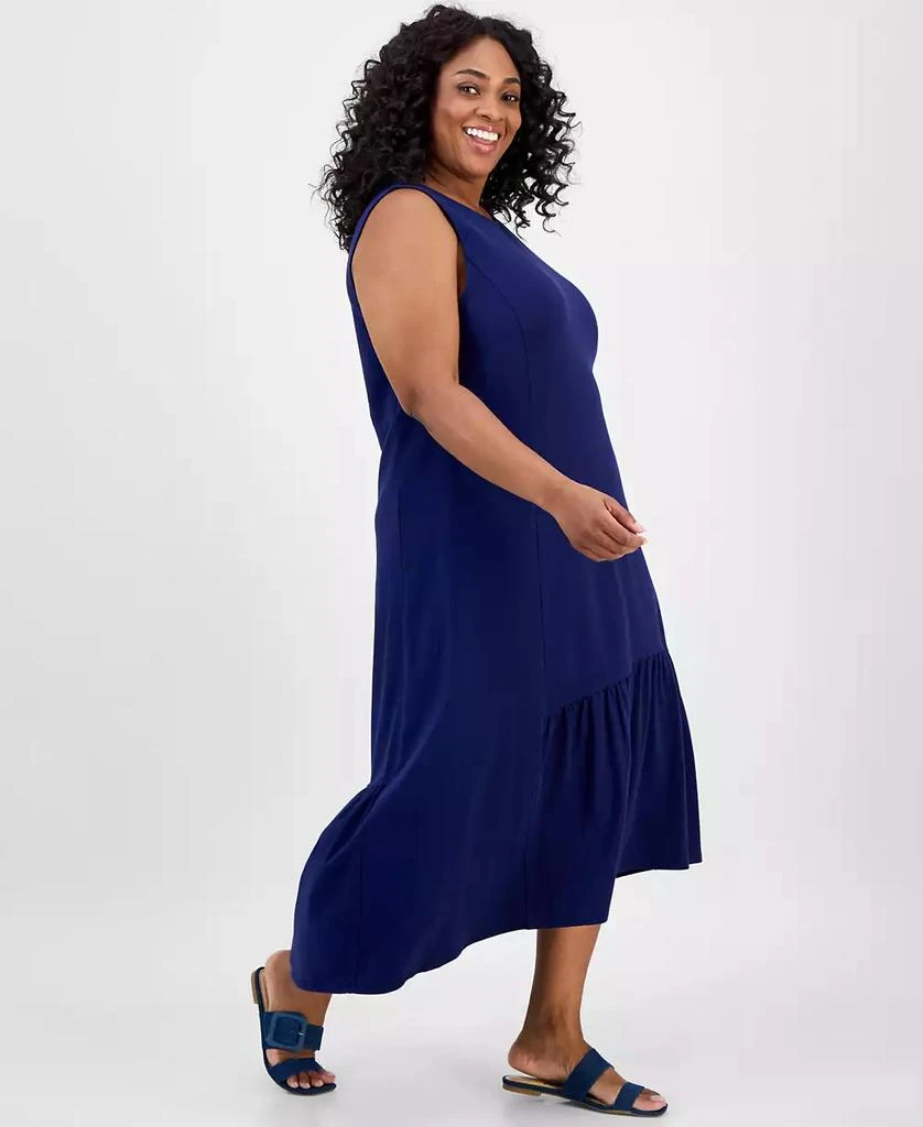 JONES NEW YORK Plus Size Ruffled High-Low Dress 2