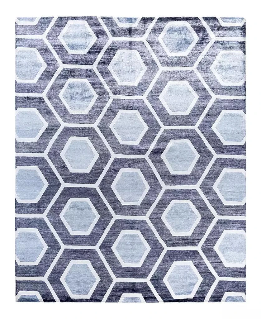 ADORN HAND WOVEN RUGS Indian OOAK M7657 8'3''x10'2'' Area Rug