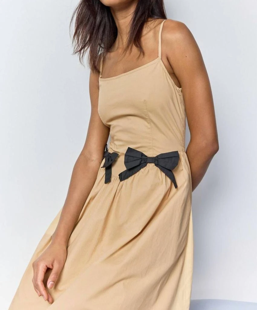 Moon River Moon River - Bow Midi Dress 4