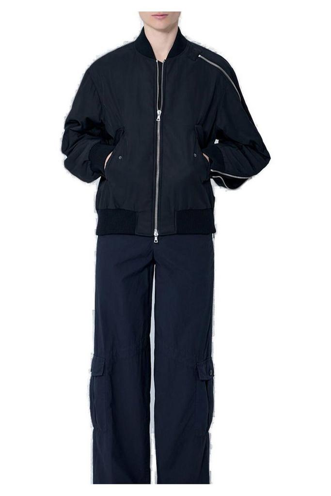 Shop Dries Van Noten Zipped Bomber Jacket on Sale at