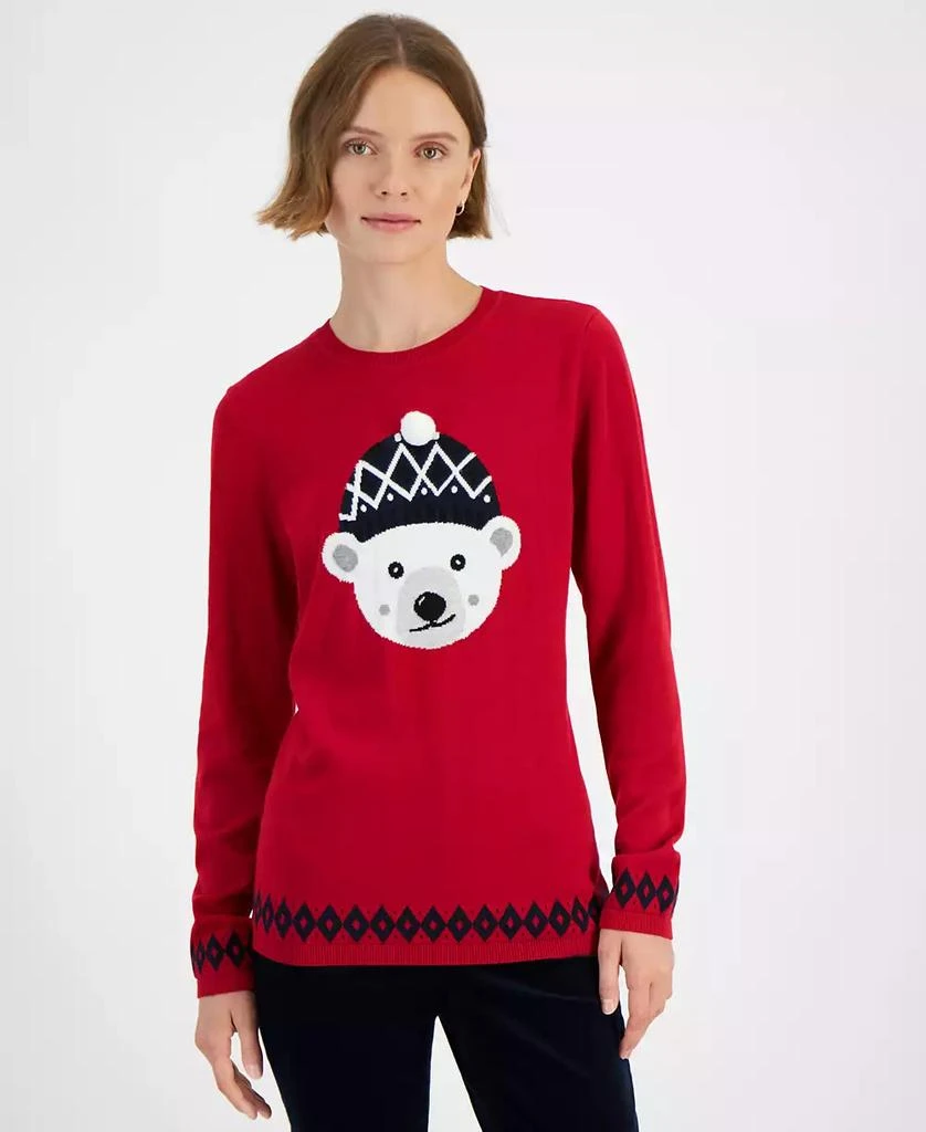 Tommy Hilfiger Women's Graphic Ivy Sweater 1
