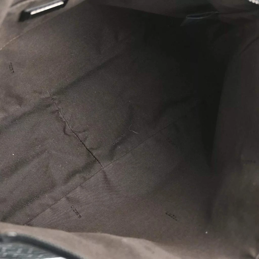 Fendi Fendi Black Zucchino Canvas Tote Bag 7
