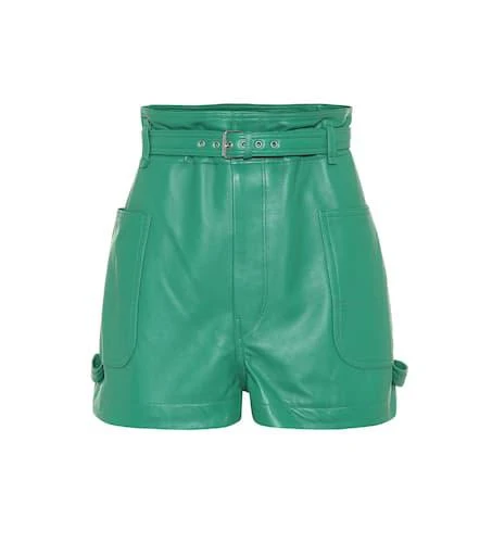 Isabel Marant Xike leather shorts 1