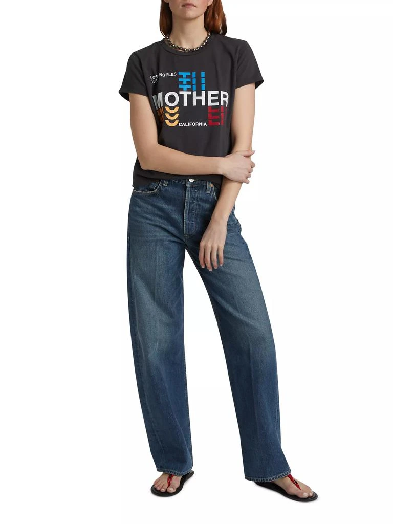 MOTHER Sinful Cotton T-Shirt 2