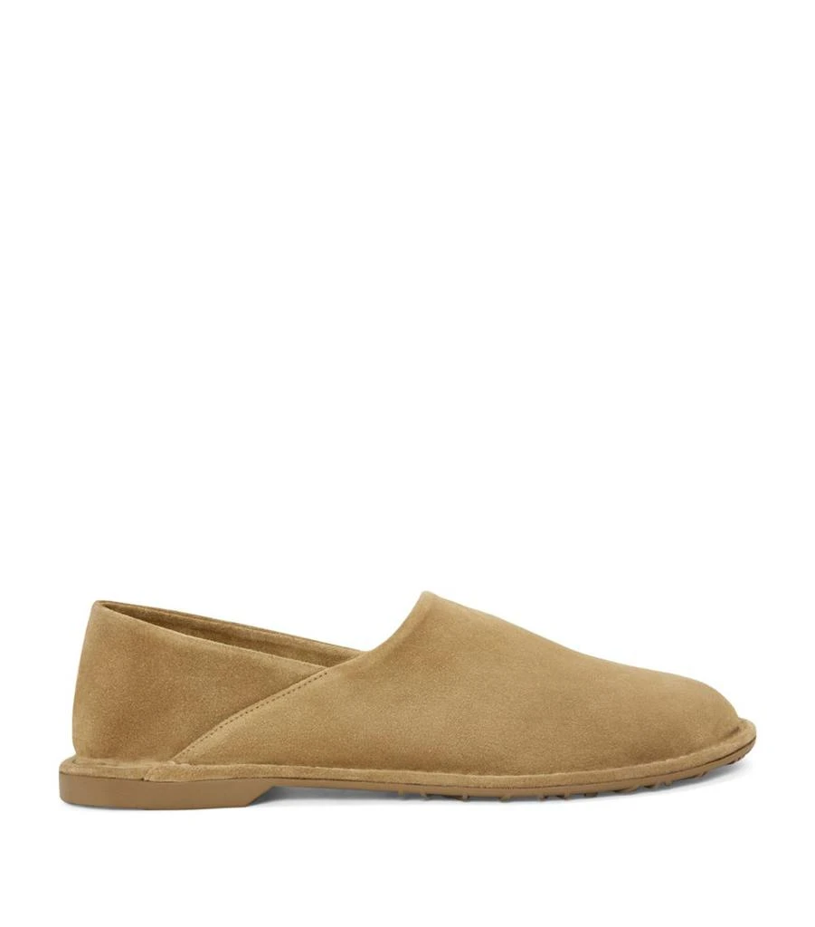 Loewe Suede Folio Slippers 1