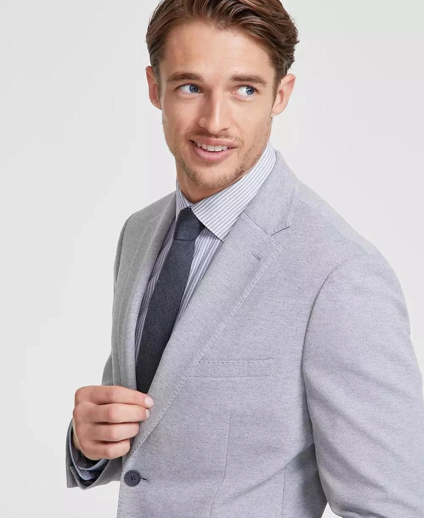 Calvin Klein Men's Slim-Fit Solid Knit Sport Coat 4