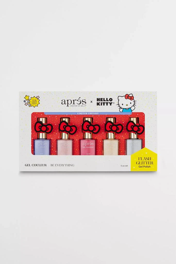 Aprés Nail Aprés Nail x Sanrio® Flash Glitter Gel Couleur Set