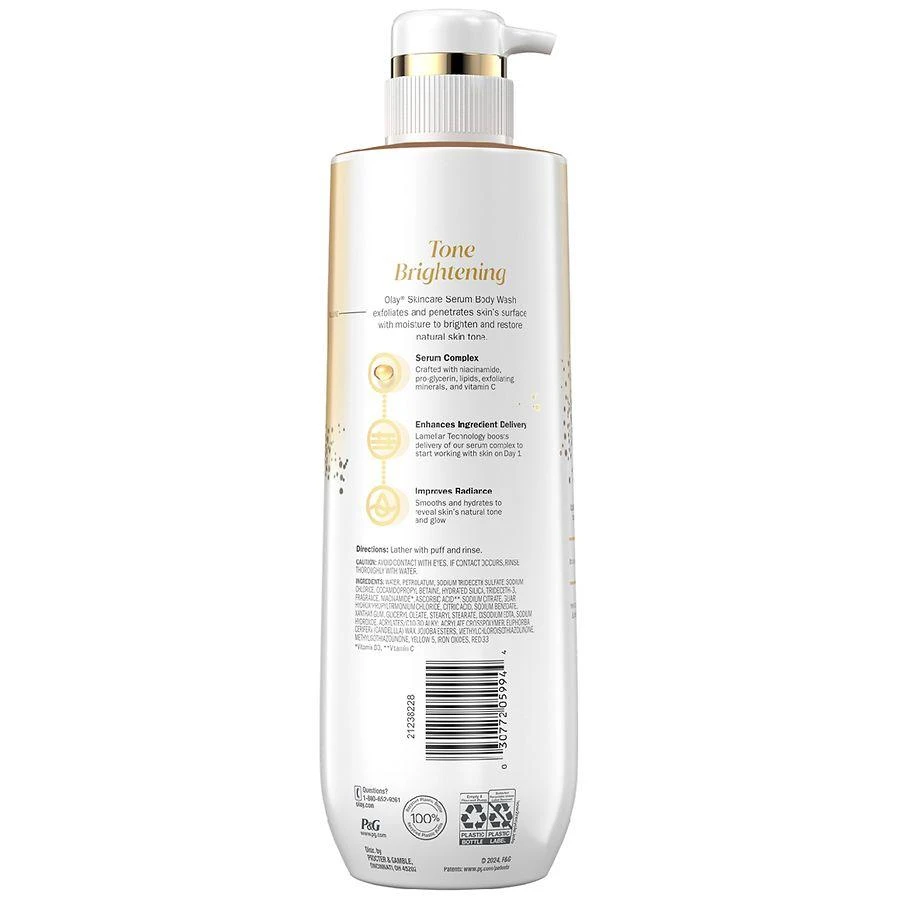 Olay Tone Brightening Body Wash Vitamin C Serum Complex Vitamin C and BHA Serum Complex 8