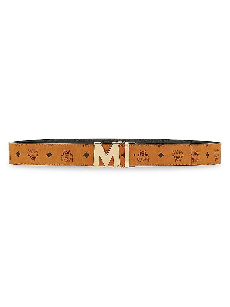 MCM Claus M Reversible Logo Belt 3