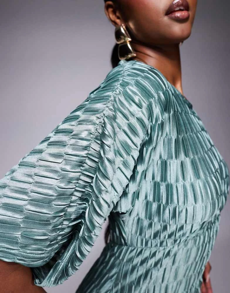 Closet London Closet London Kimono Pencil Dress in Sage - Dresses & Skirts  - Free Shipping - BeyondStyle