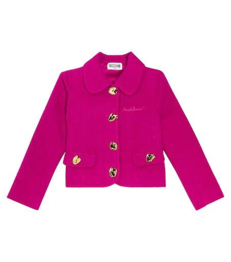 Moschino Wool-blend bouclé jacket