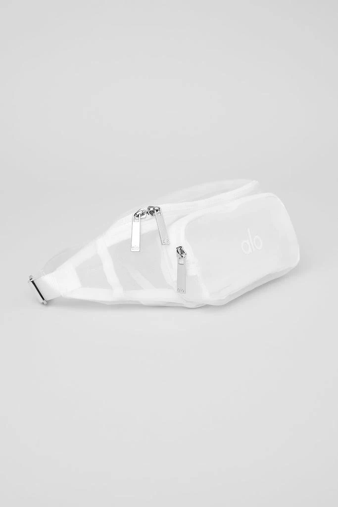 Alo Sheer Fanny Pack - White 7